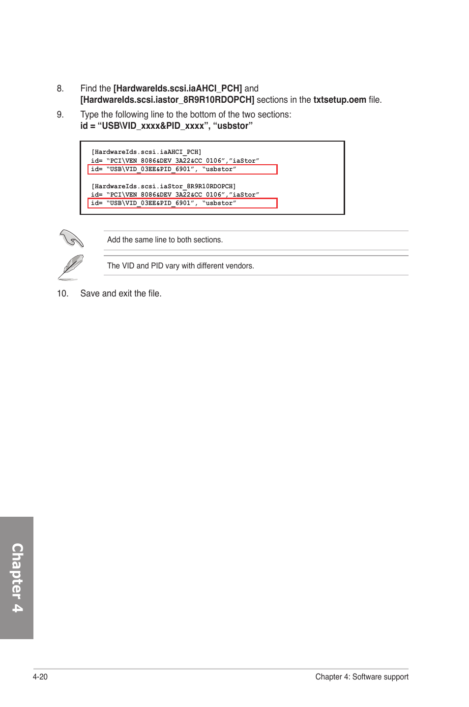 Chapter 4 | Asus P7P55D Premium User Manual | Page 120 / 128