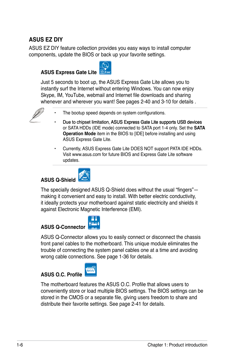 Asus ez diy | Asus M3A-H/HDMI User Manual | Page 18 / 106