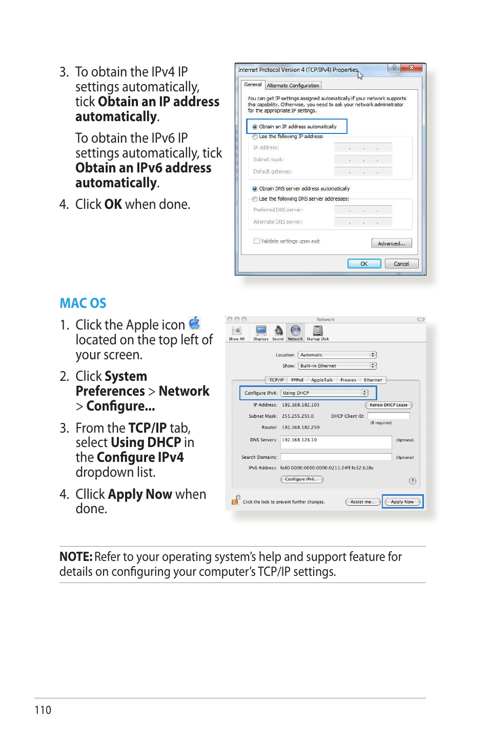 Asus RT-AC68R User Manual | Page 110 / 129