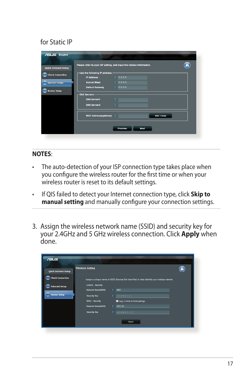 Asus RT-AC68R User Manual | Page 17 / 129