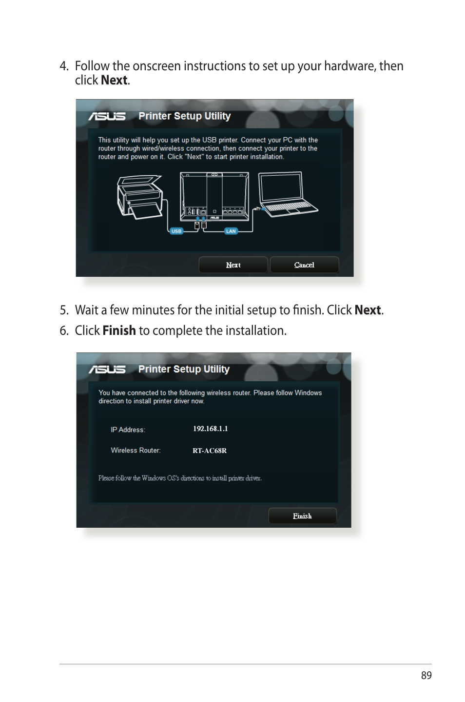 Asus RT-AC68R User Manual | Page 89 / 129