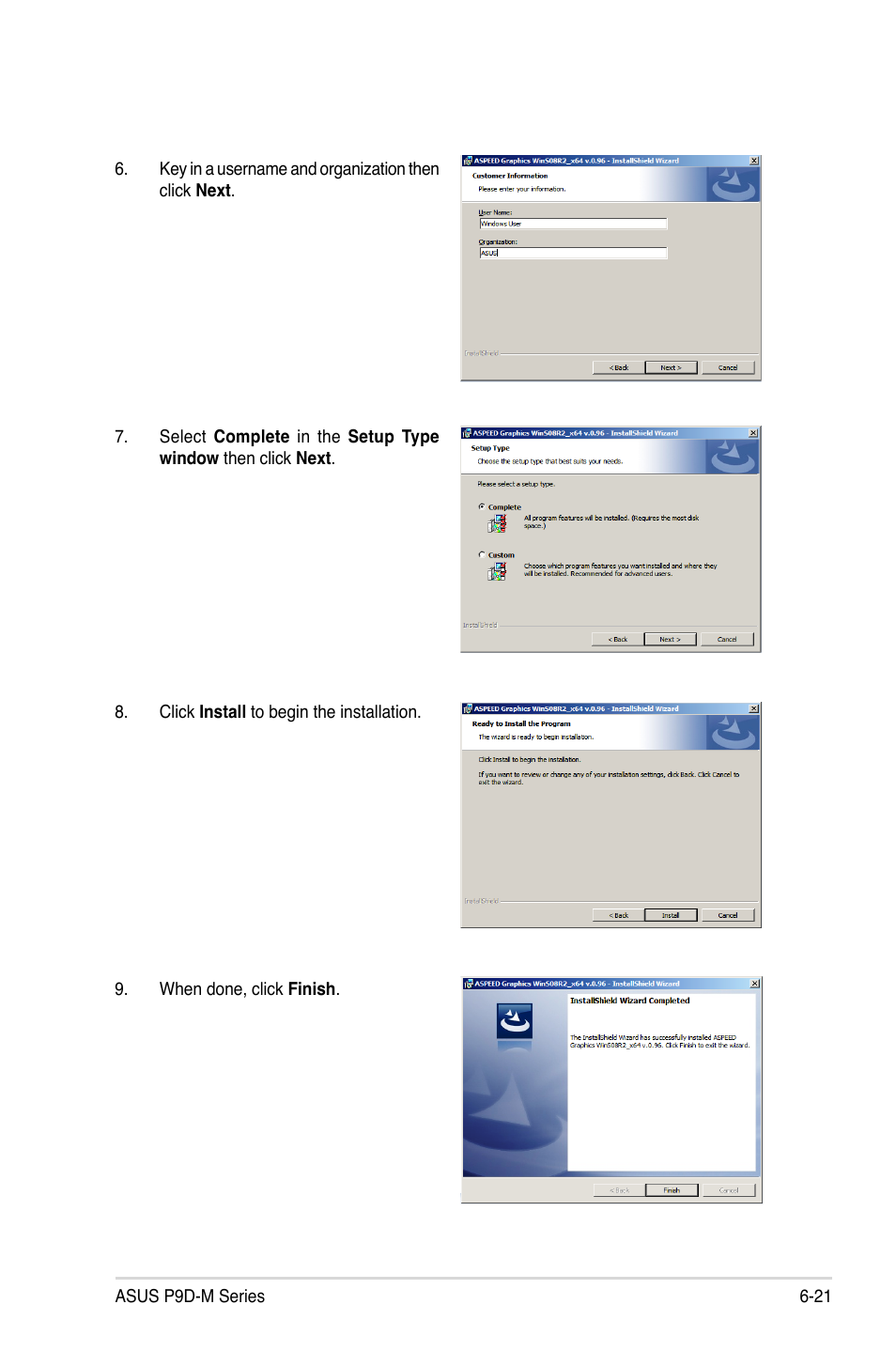 Asus P9D-MV User Manual | Page 143 / 156