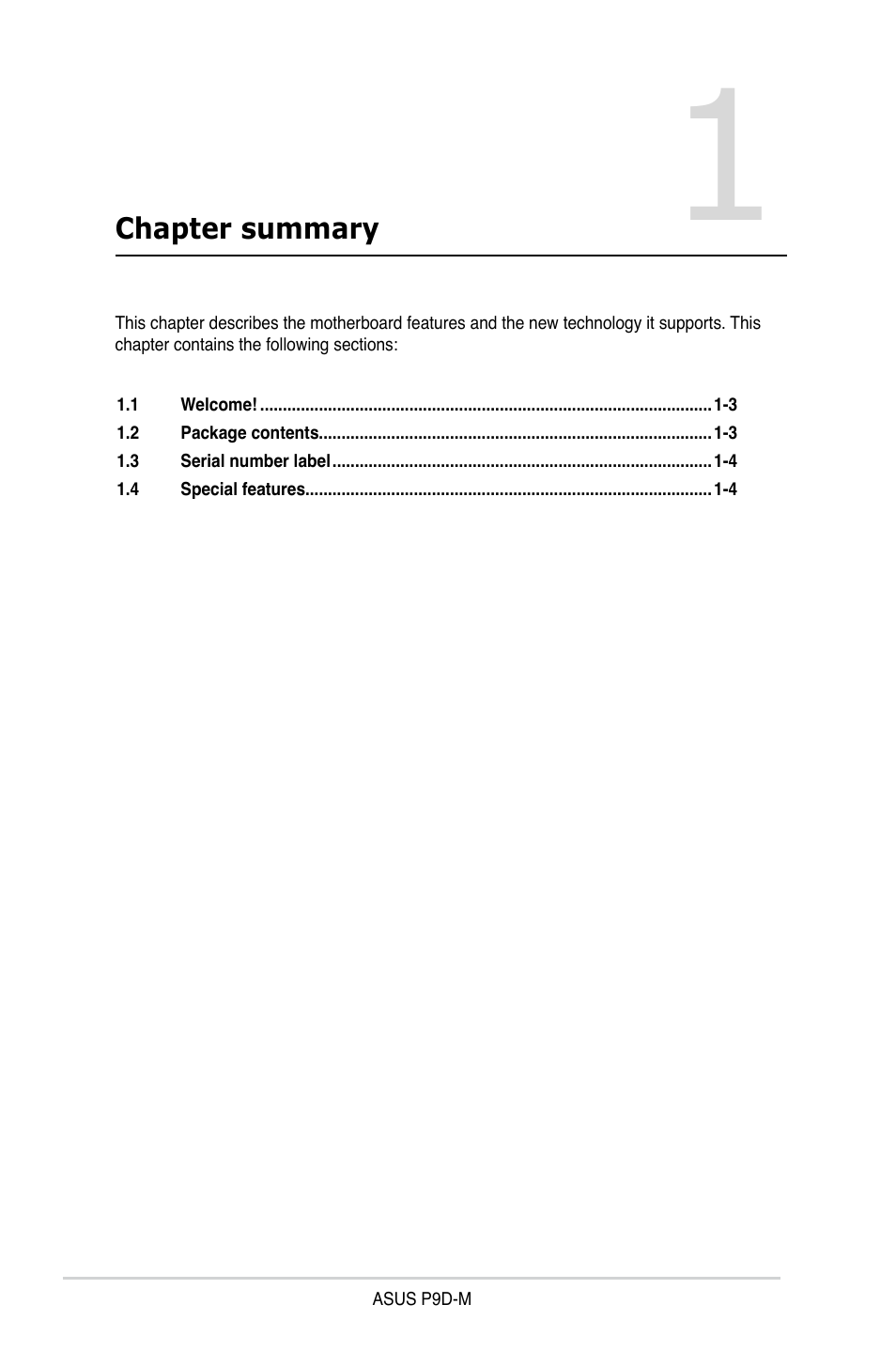 Asus P9D-MV User Manual | Page 16 / 156