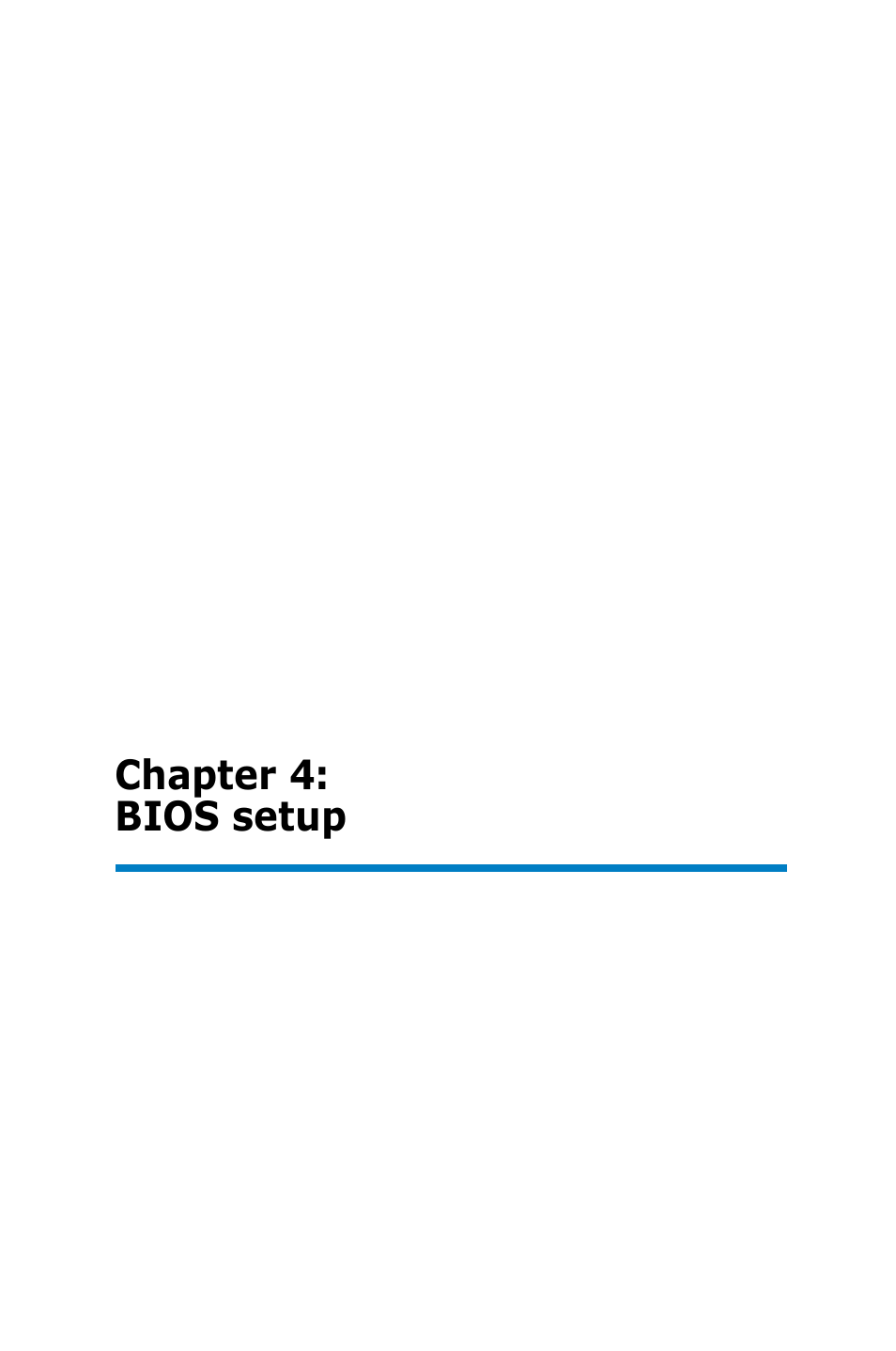 Chapter 4, Bios setup | Asus P9D-MV User Manual | Page 65 / 156