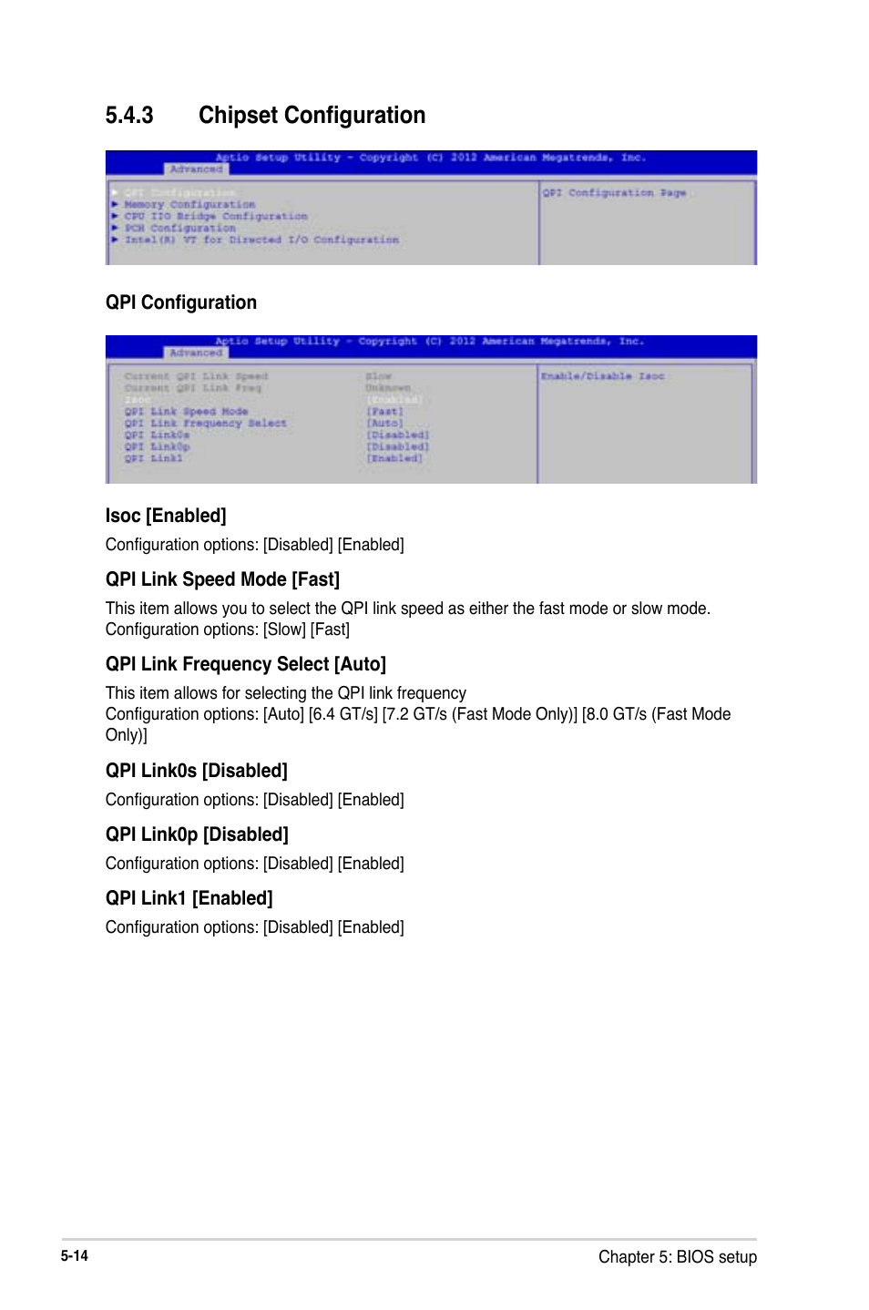 3 chipset configuration | Asus RS740-E7-RS24-EG User Manual | Page 100 / 212