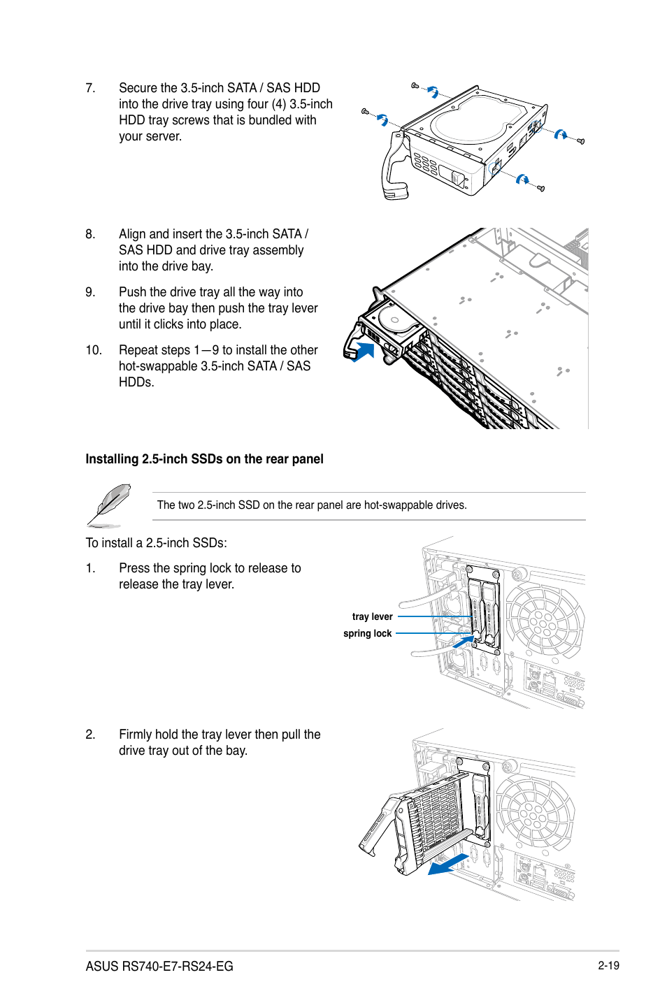 Asus RS740-E7-RS24-EG User Manual | Page 43 / 212