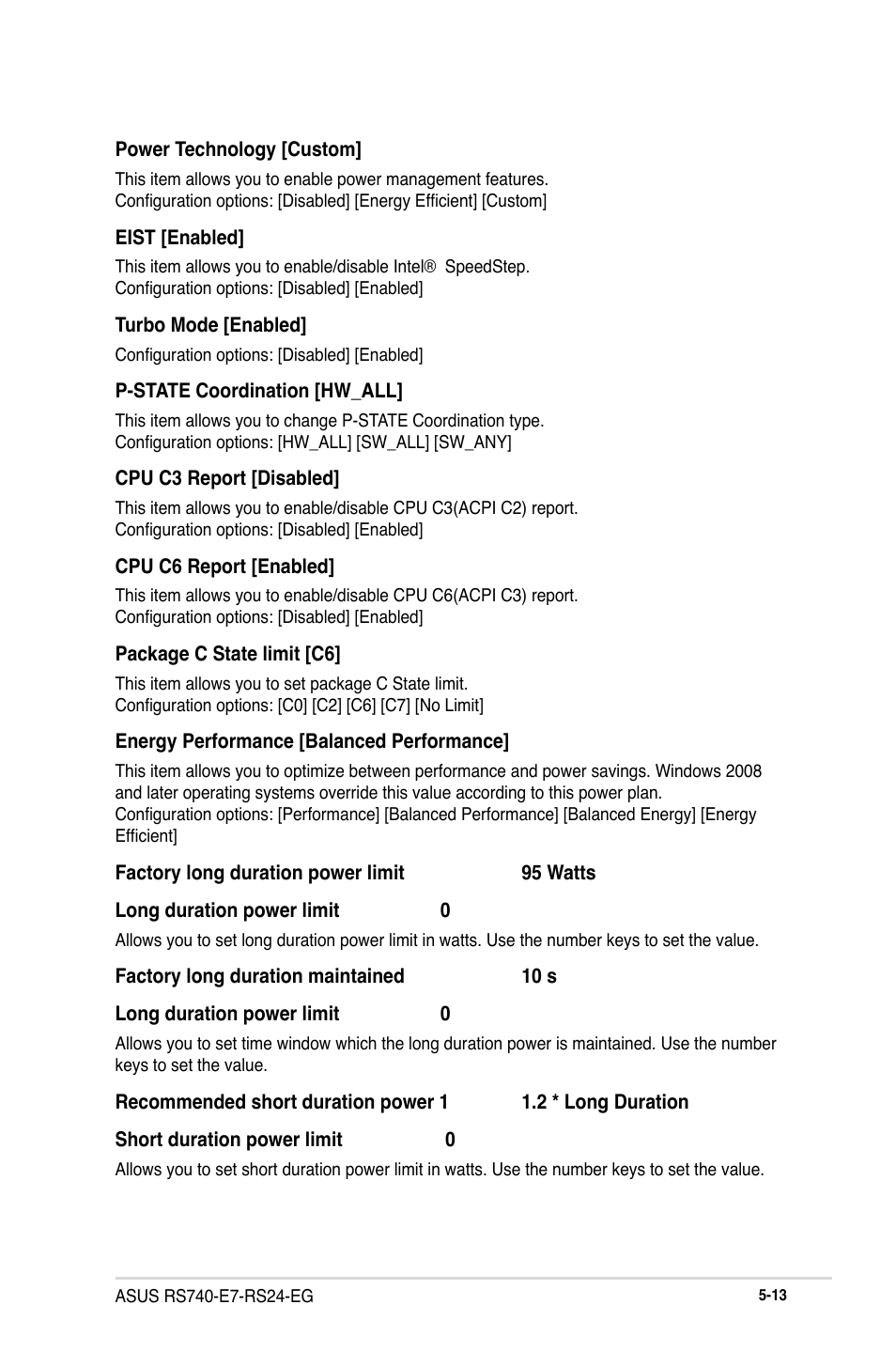 Asus RS740-E7-RS24-EG User Manual | Page 99 / 212