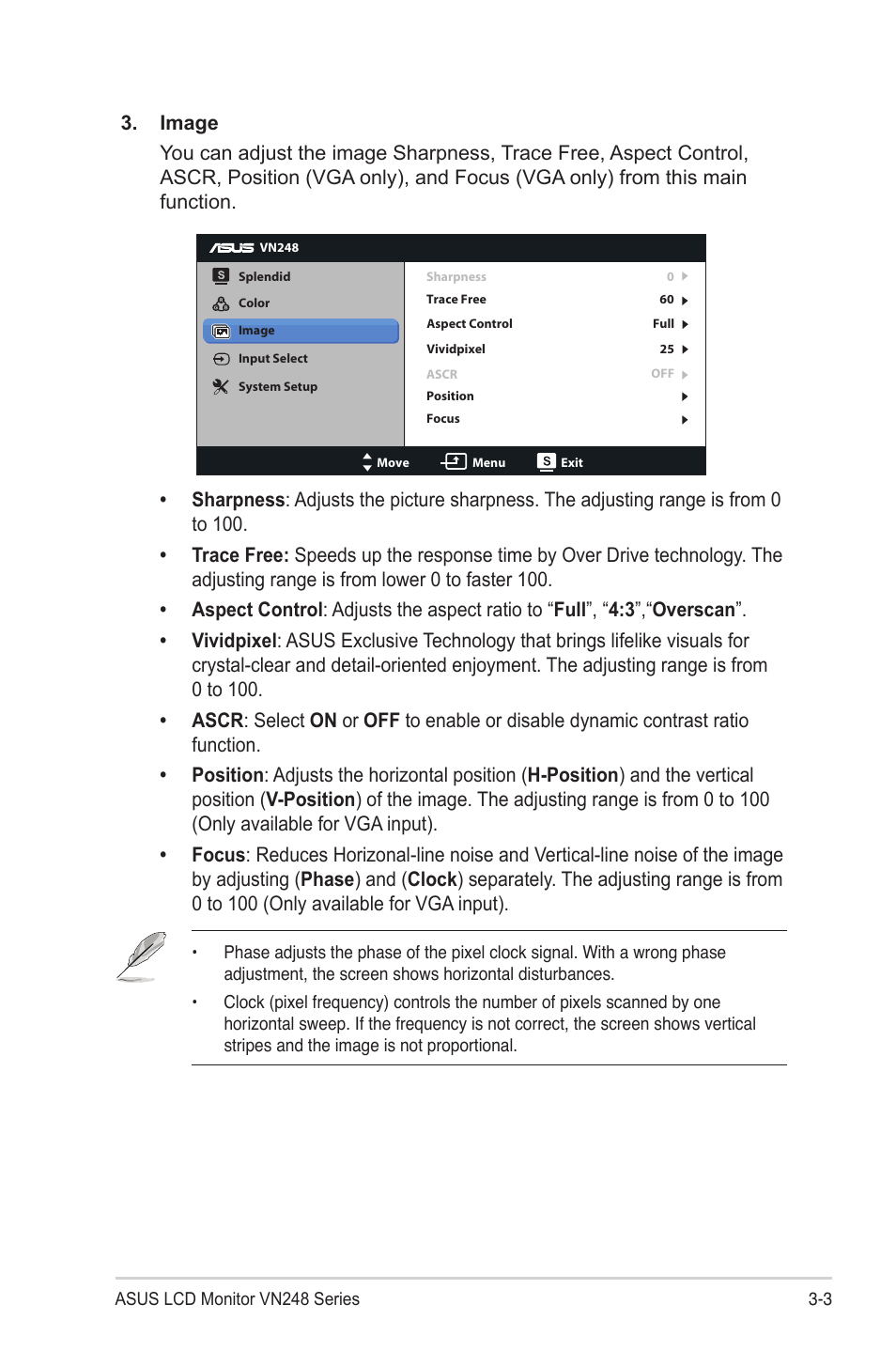 Asus VN248H User Manual | Page 17 / 21