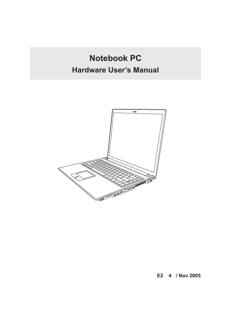 Asus VX1 User Manual | 77 pages