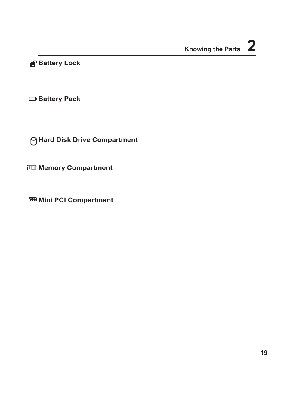 Asus VX1 User Manual | Page 19 / 77