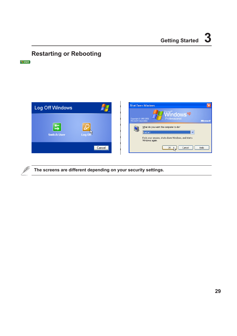 Asus VX1 User Manual | Page 29 / 77