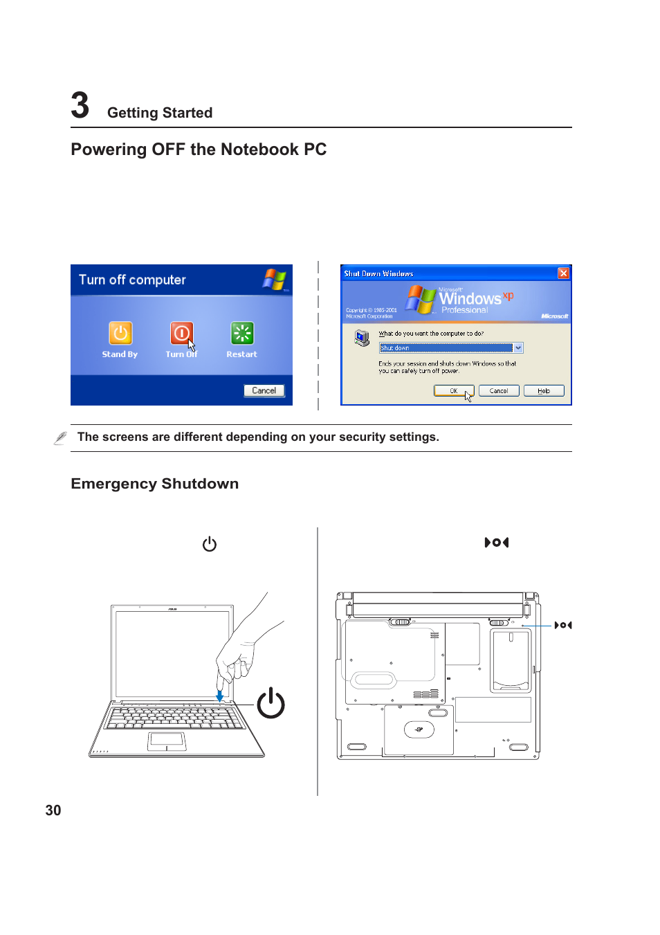 Asus VX1 User Manual | Page 30 / 77