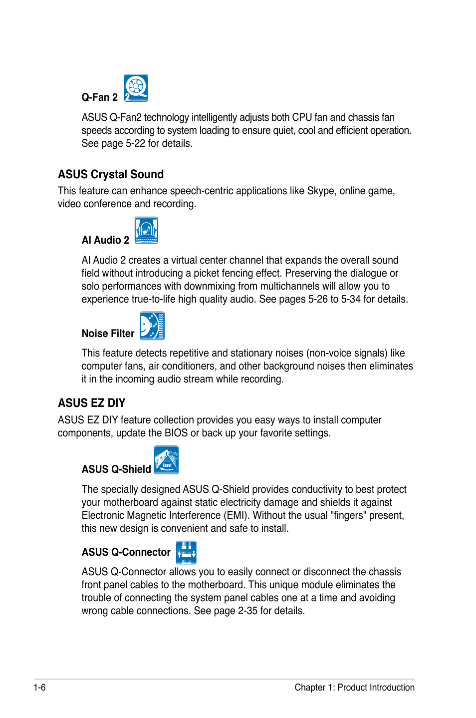 Asus P5N-T Deluxe User Manual | Page 22 / 174