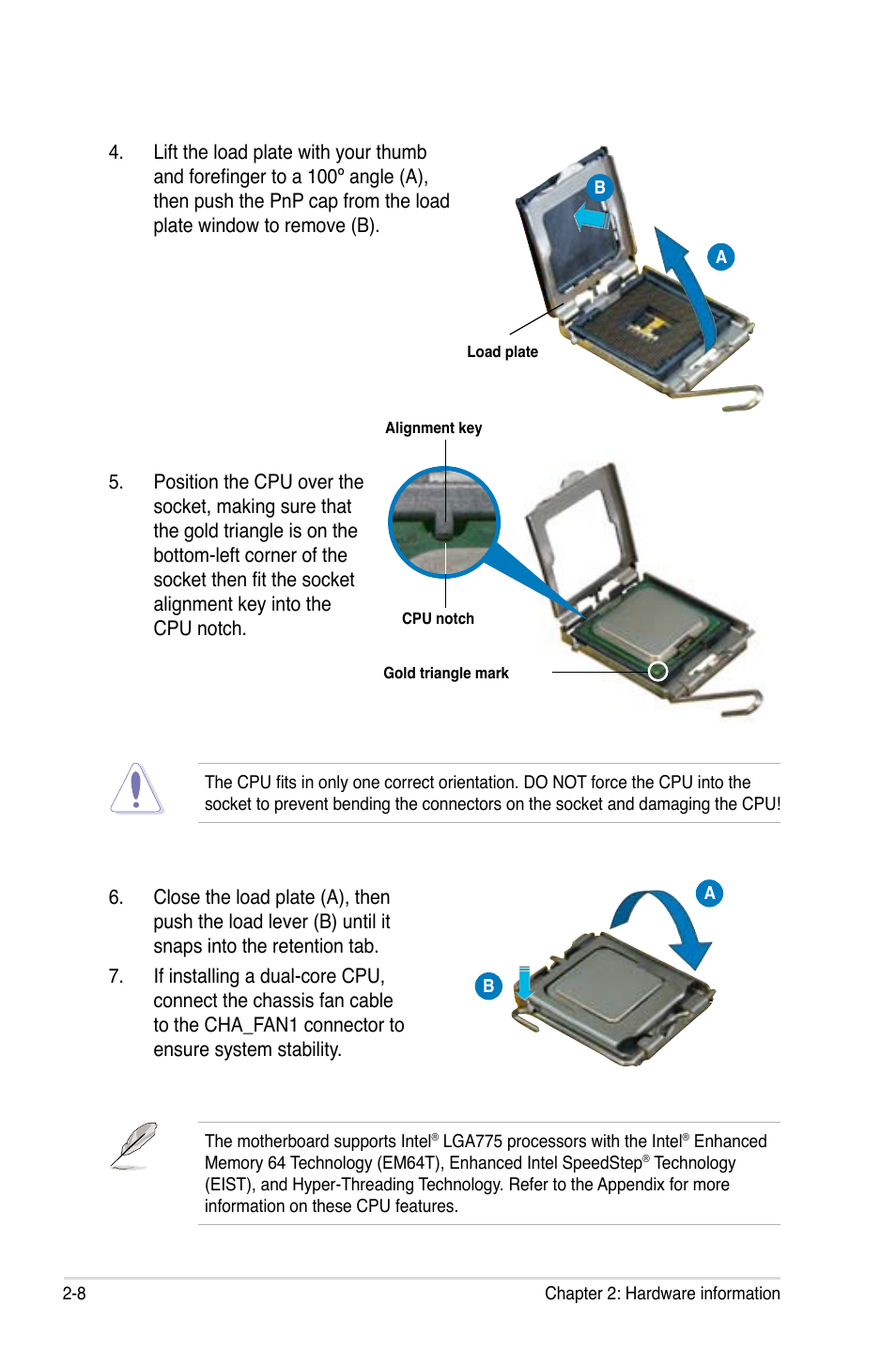 Asus P5N-T Deluxe User Manual | Page 34 / 174