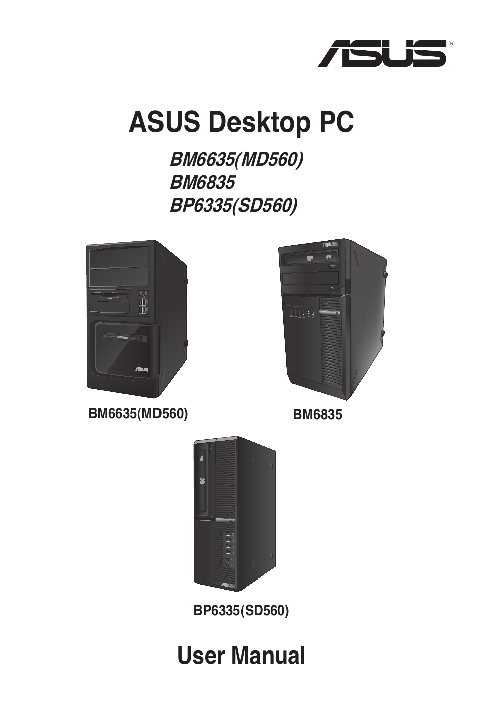 Asus BP6335 User Manual | 72 pages