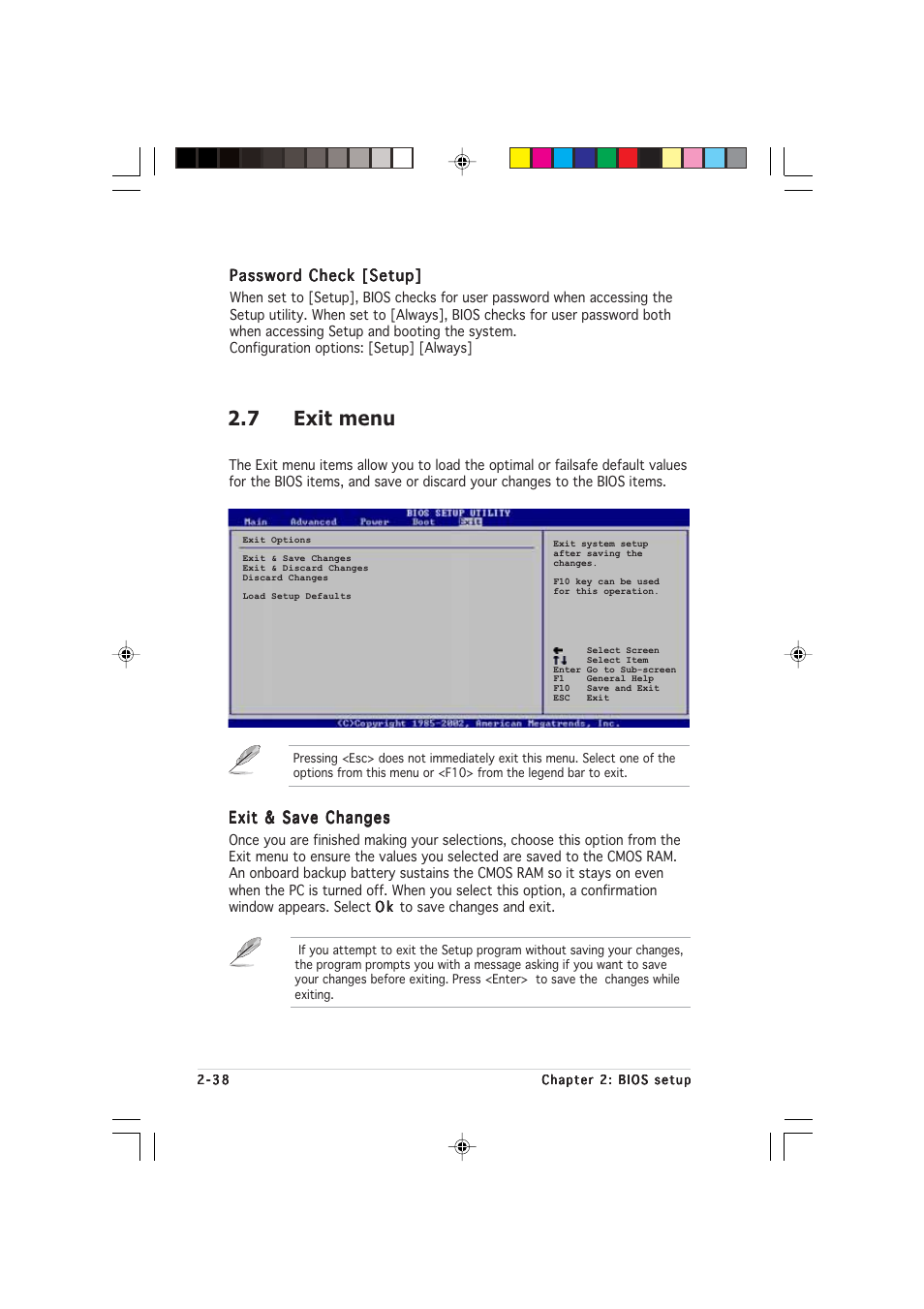 7 exit menu | Asus P5LD2-VM User Manual | Page 82 / 90