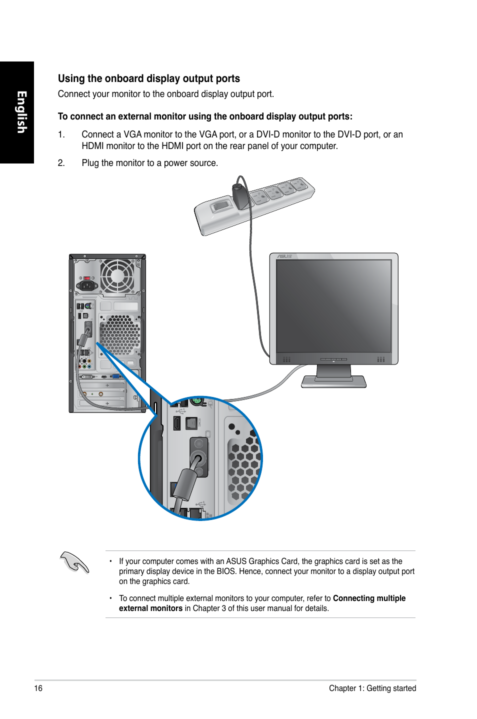 English | Asus CM6730 User Manual | Page 16 / 193