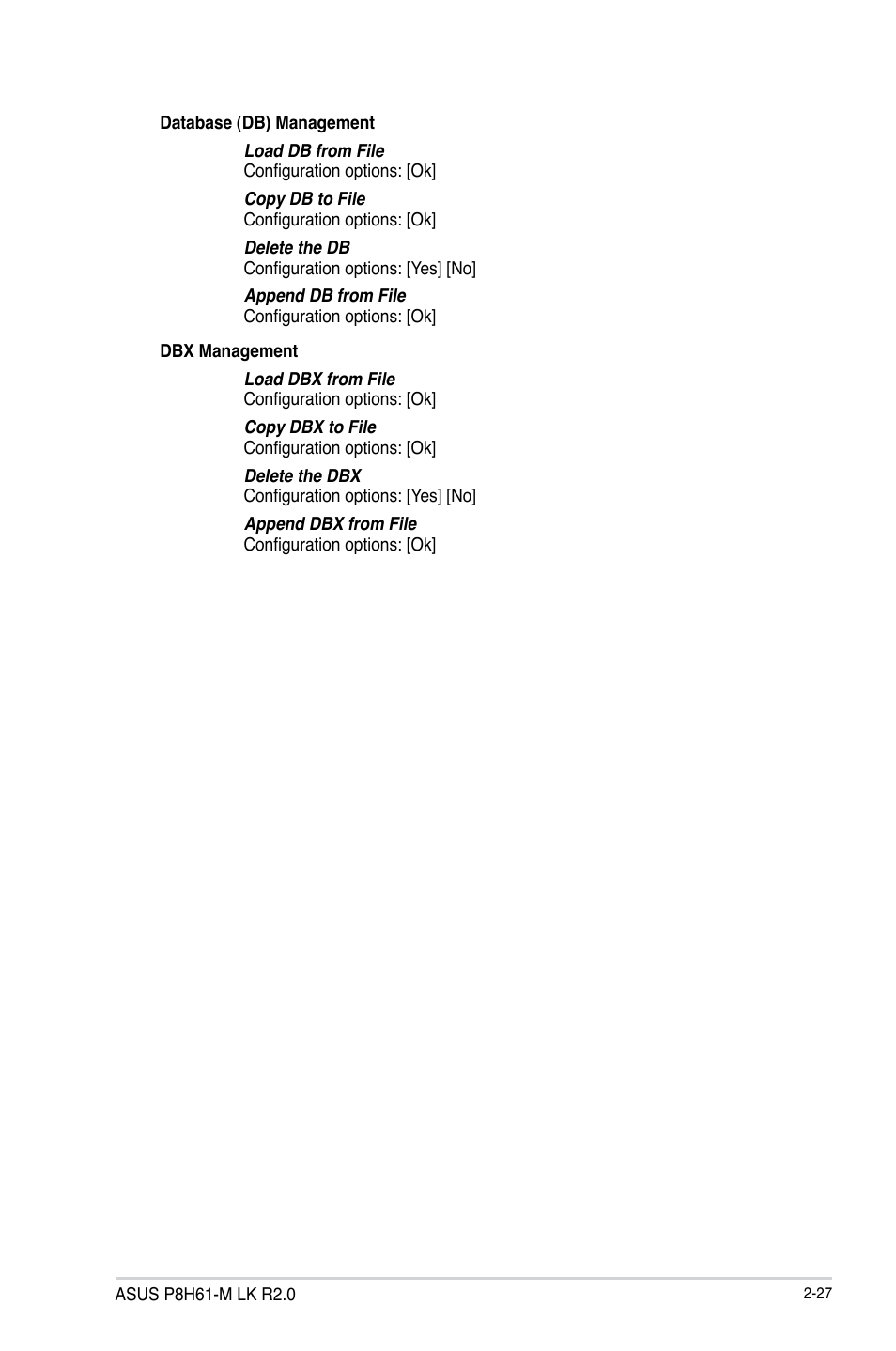 Asus P8H61-M LK R2.0 User Manual | Page 65 / 73