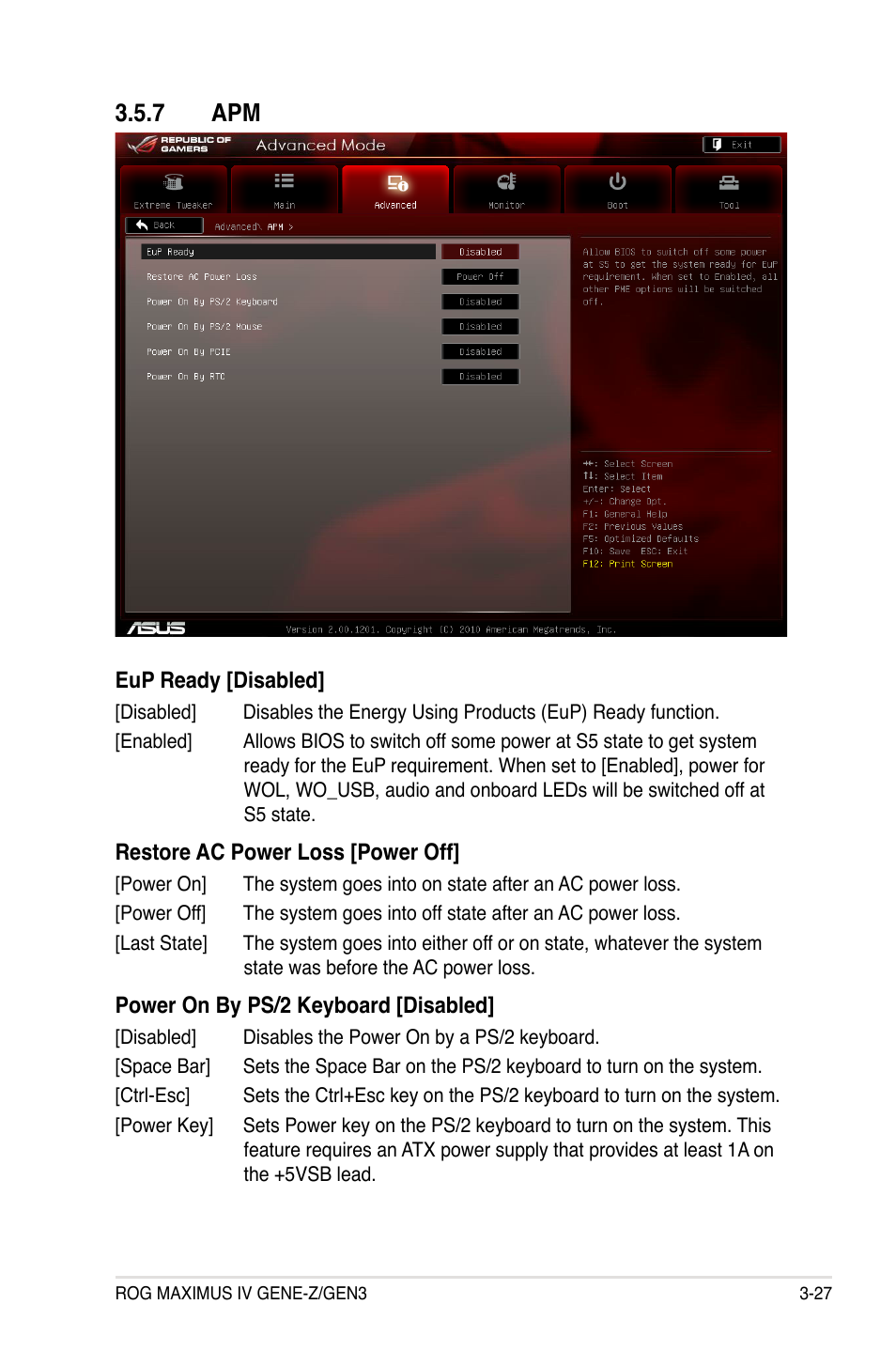 7 apm, Apm -27 | Asus Maximus IV GENE-Z/GEN3 User Manual | Page 115 / 192
