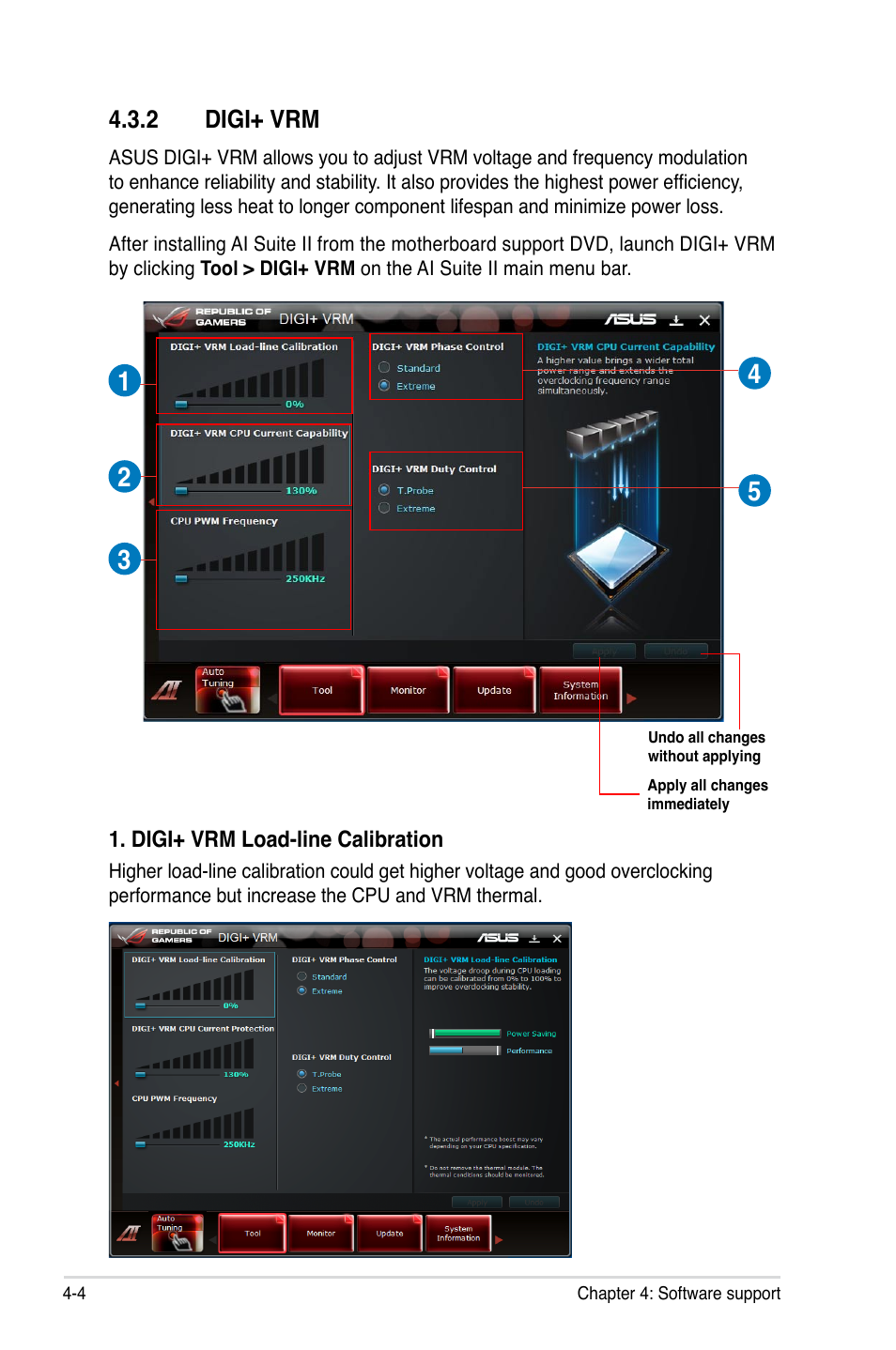 2 digi+ vrm, Digi+ vrm -4 | Asus Maximus IV GENE-Z/GEN3 User Manual | Page 144 / 192