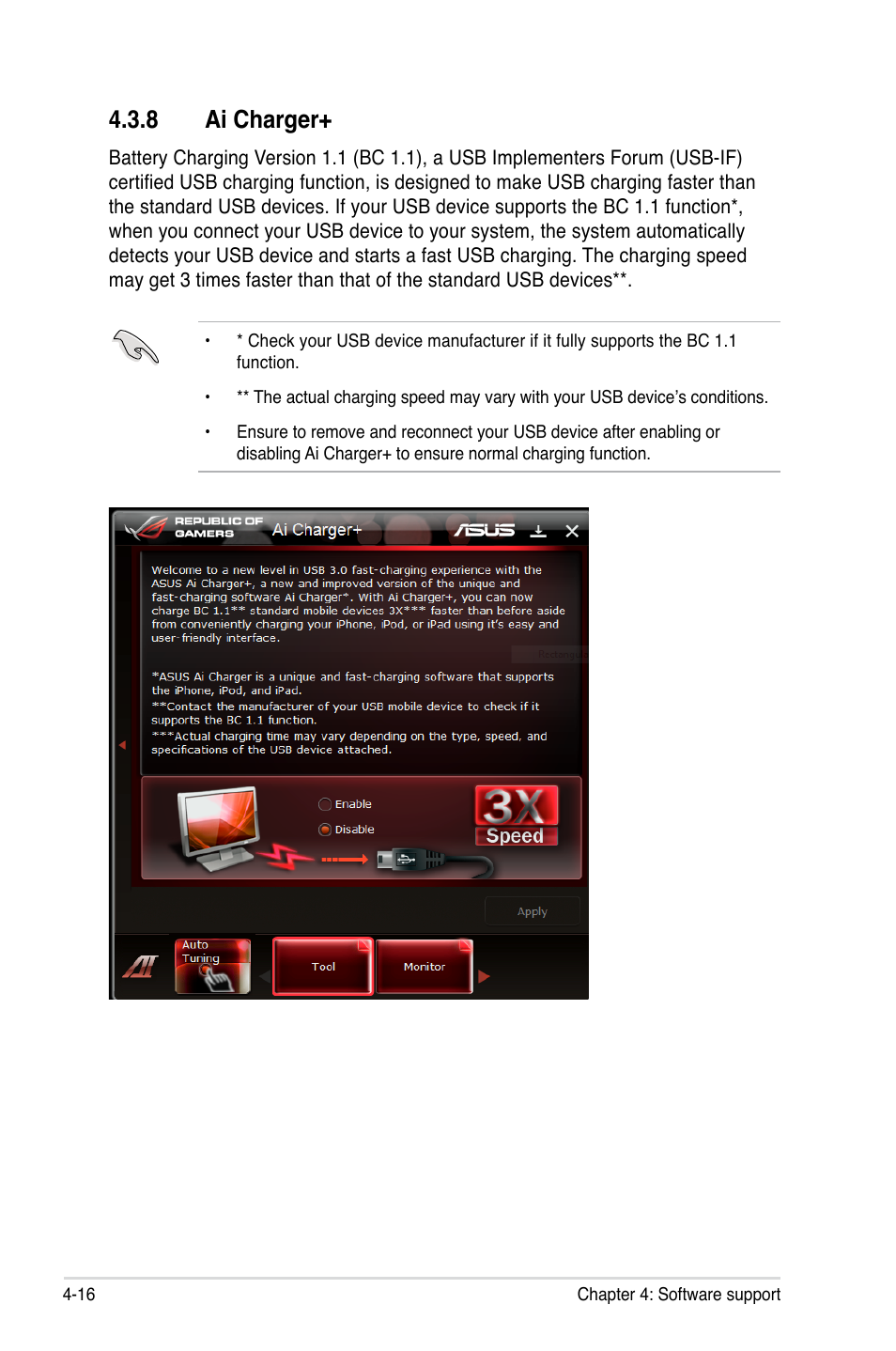 8 ai charger, Ai charger+ -16 | Asus Maximus IV GENE-Z/GEN3 User Manual | Page 156 / 192