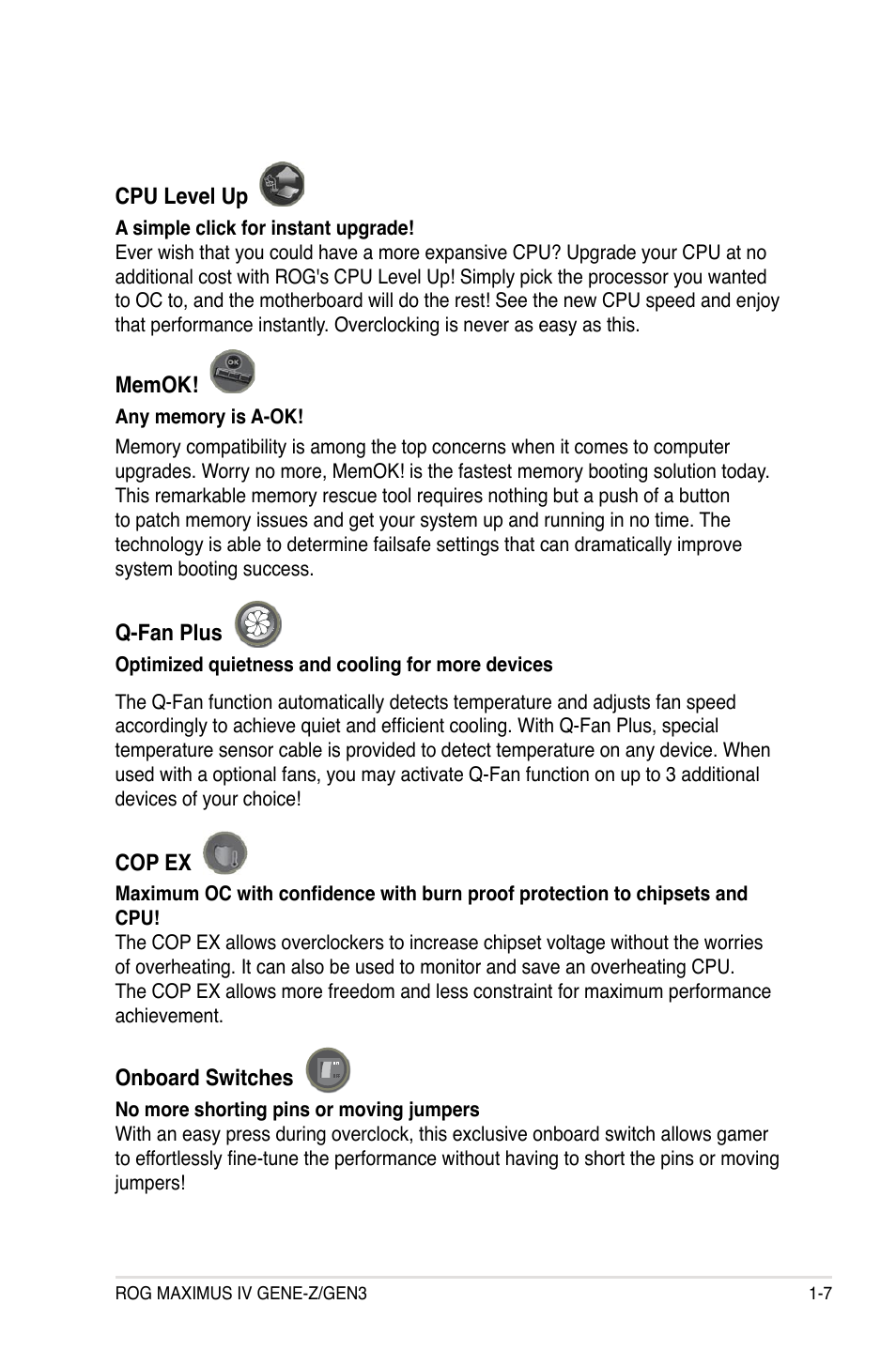 Asus Maximus IV GENE-Z/GEN3 User Manual | Page 27 / 192