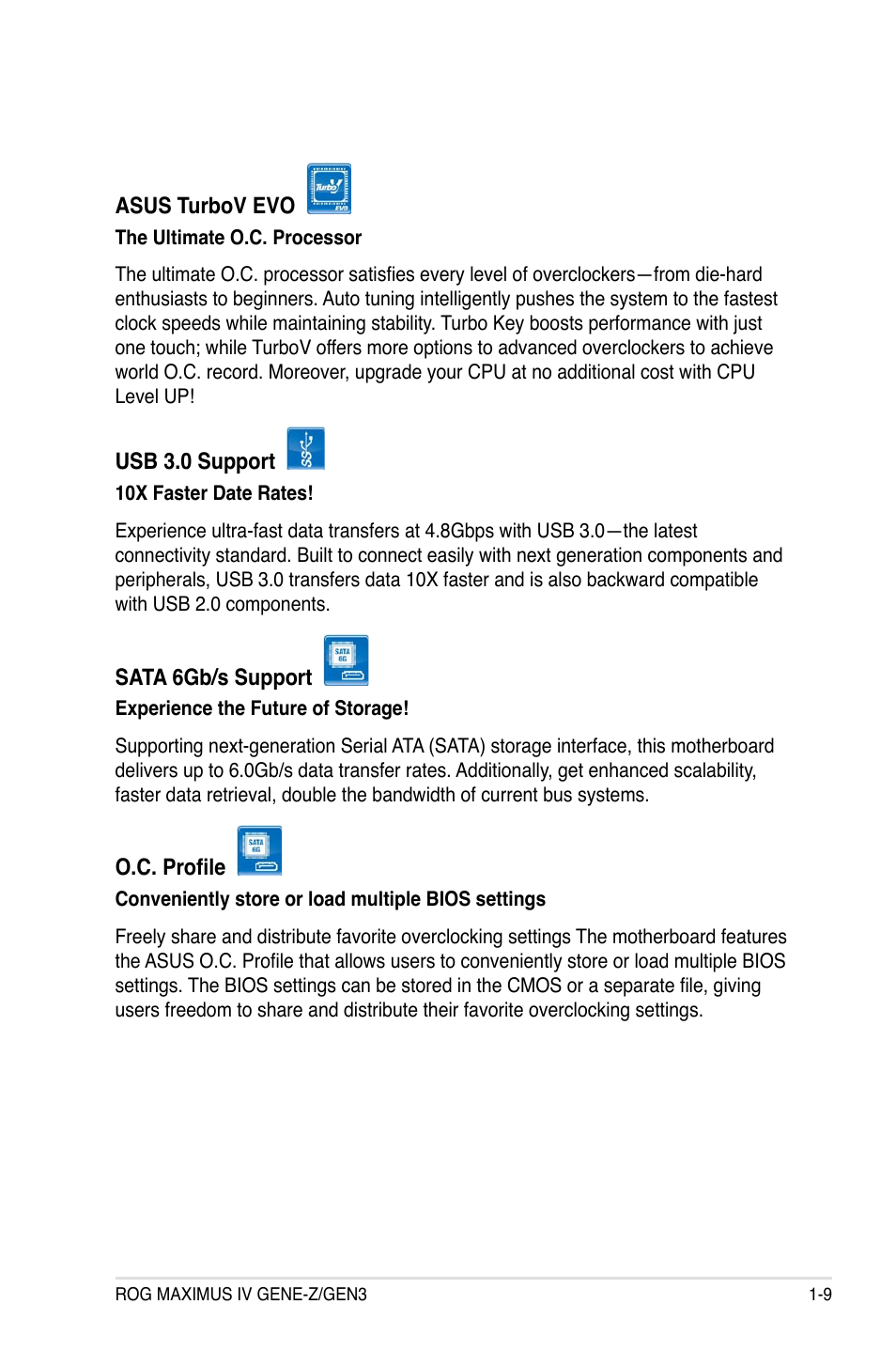 Asus Maximus IV GENE-Z/GEN3 User Manual | Page 29 / 192