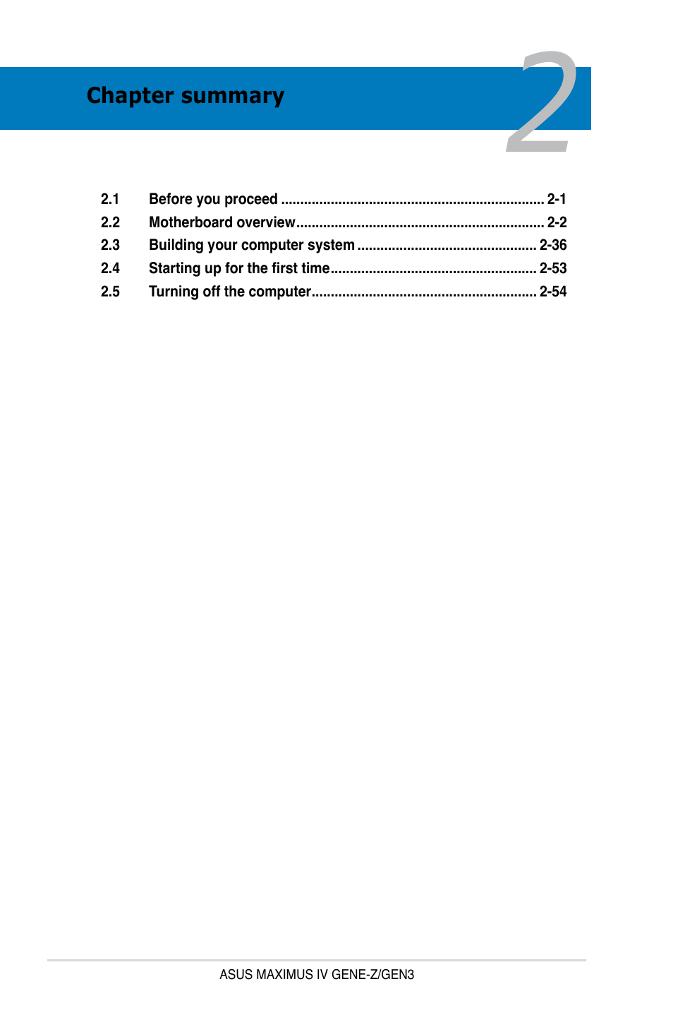 Asus Maximus IV GENE-Z/GEN3 User Manual | Page 32 / 192