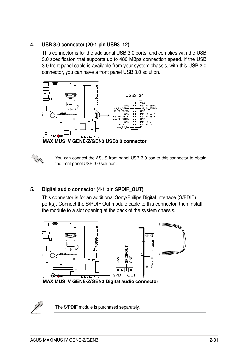 Asus Maximus IV GENE-Z/GEN3 User Manual | Page 63 / 192