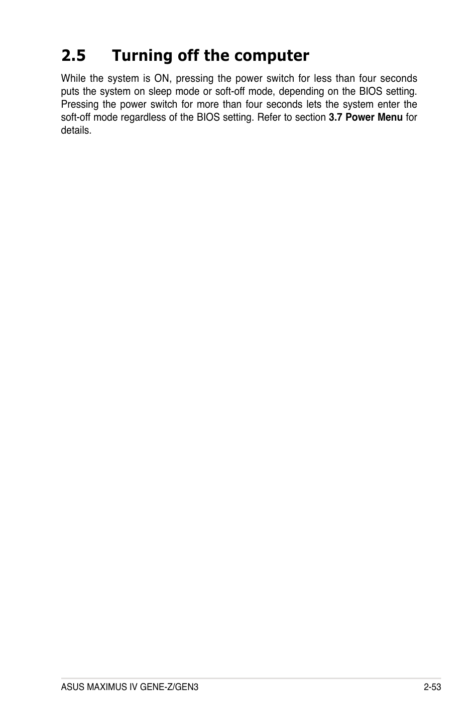 5 turning off the computer, 5 turning off the computer -53 | Asus Maximus IV GENE-Z/GEN3 User Manual | Page 85 / 192