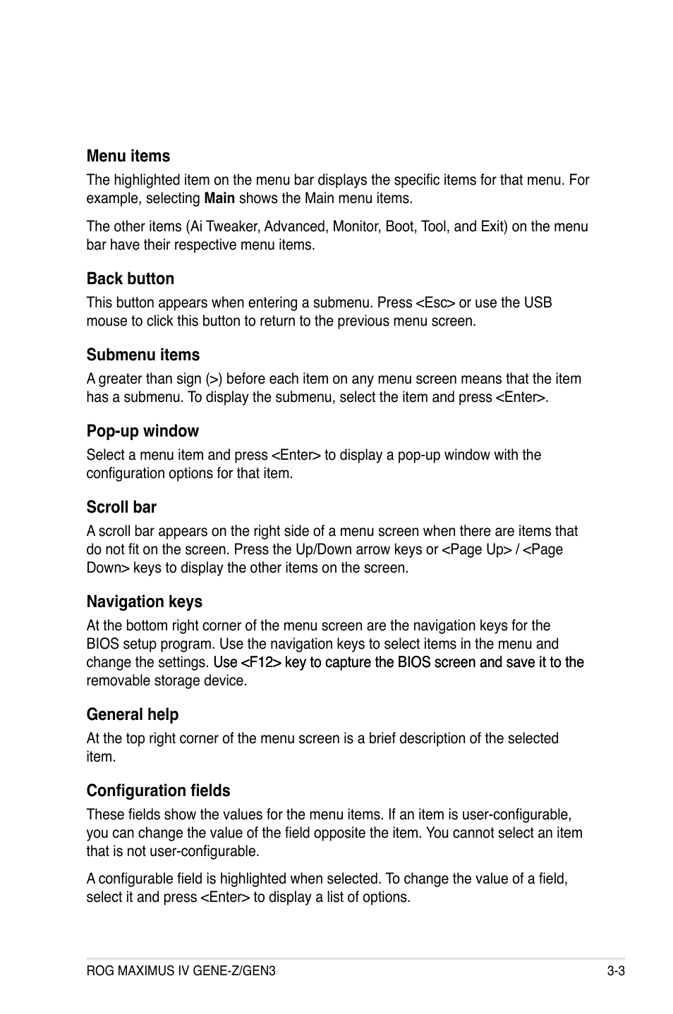 Asus Maximus IV GENE-Z/GEN3 User Manual | Page 91 / 192