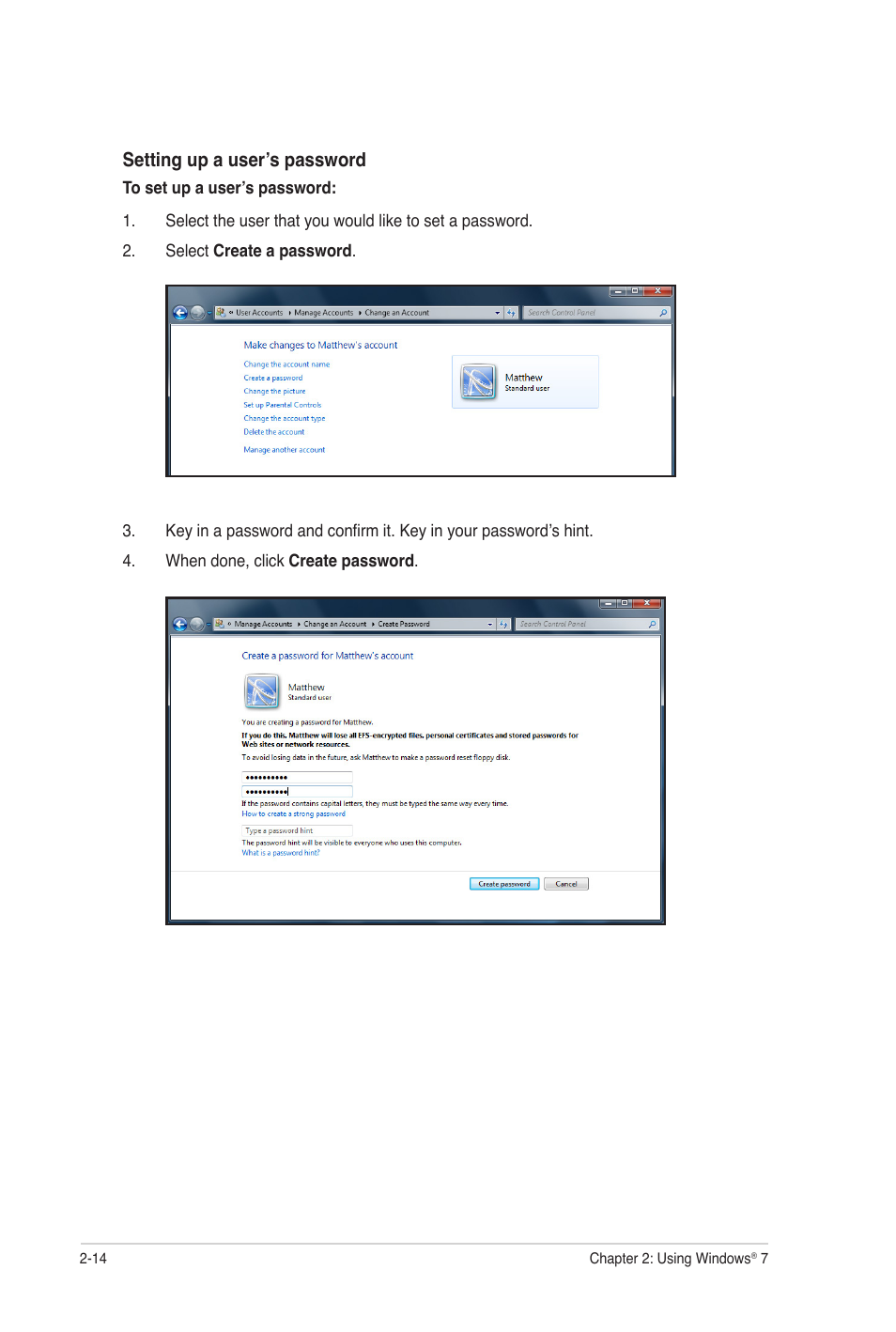 Asus CG8350 User Manual | Page 31 / 72