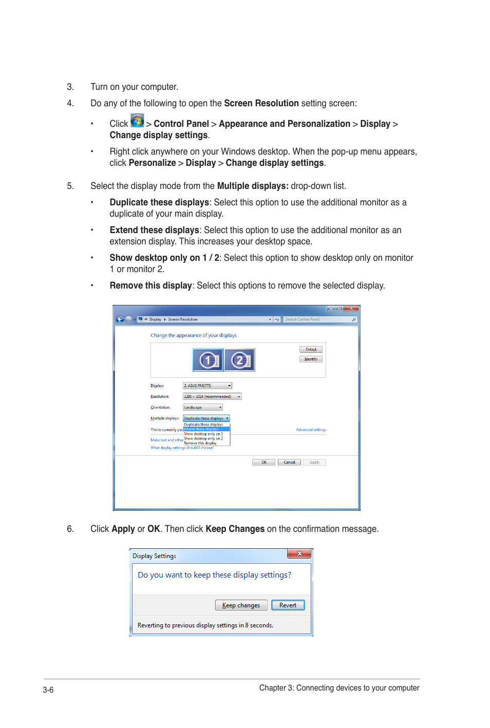 Asus CG8350 User Manual | Page 38 / 72