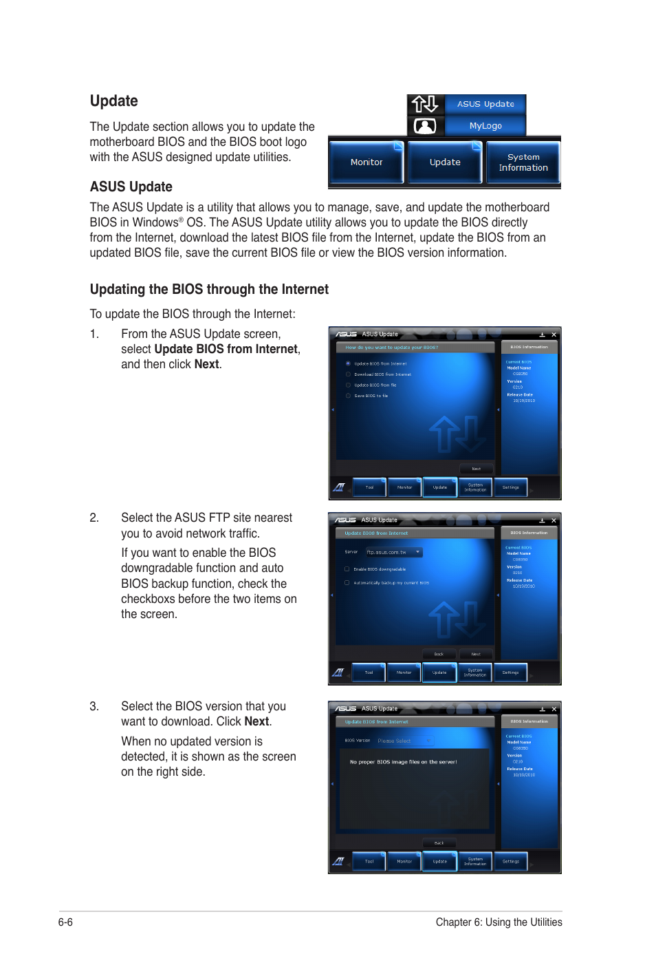 Update | Asus CG8350 User Manual | Page 51 / 72