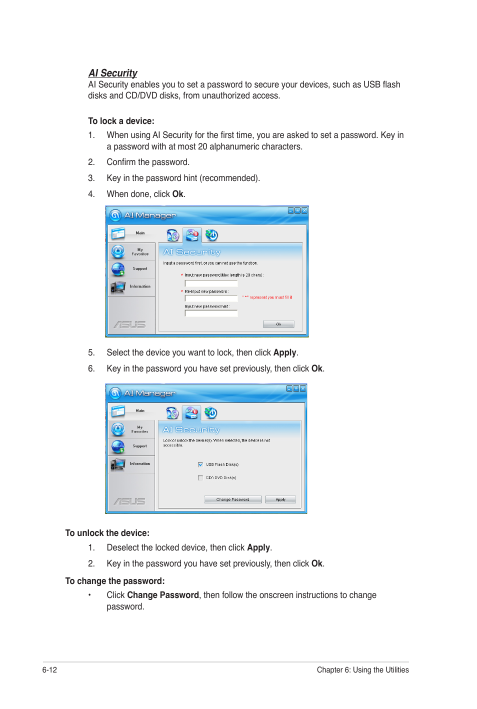 Asus CG8350 User Manual | Page 57 / 72