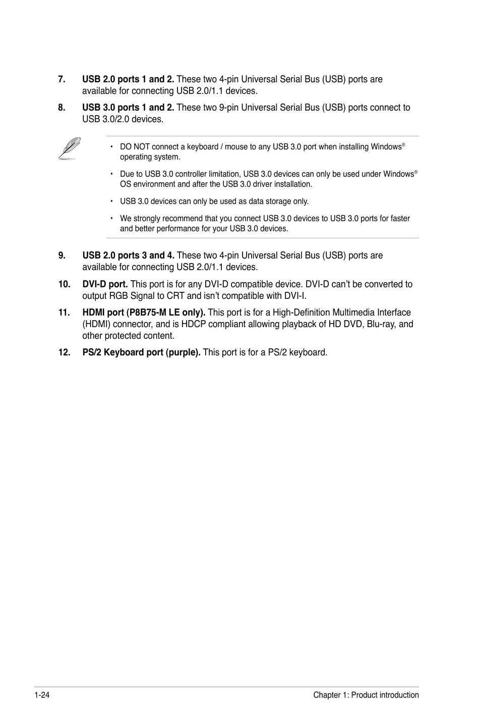 Asus P8B75-M LE PLUS User Manual | Page 34 / 79