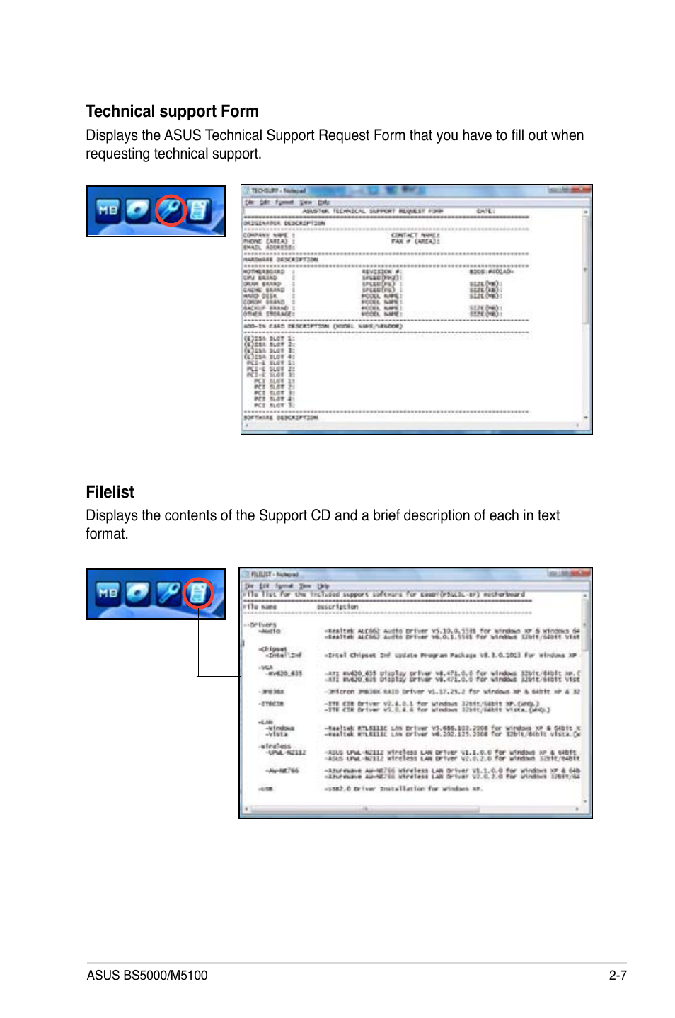 Asus BS5000 User Manual | Page 27 / 36