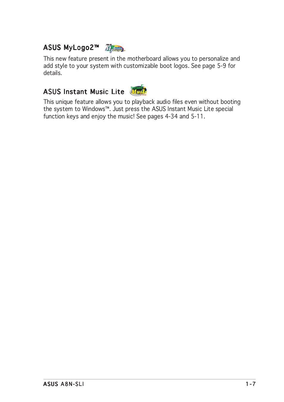 Asus A8N-SLI User Manual | Page 23 / 162