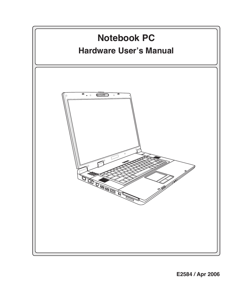 Asus Z84F User Manual | 68 pages