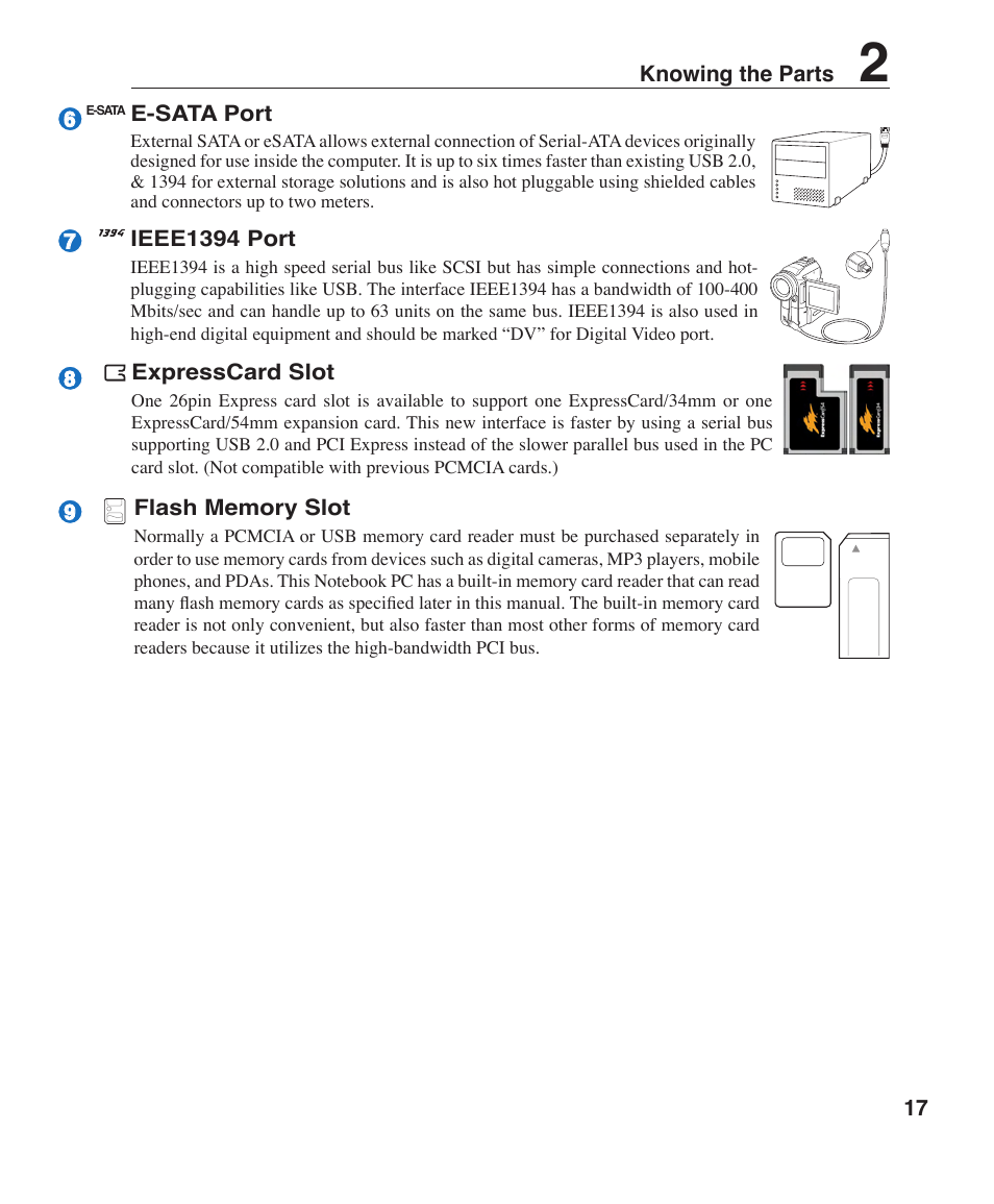 Asus Z84F User Manual | Page 17 / 68