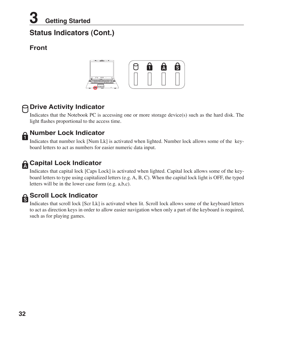 Asus Z84F User Manual | Page 32 / 68