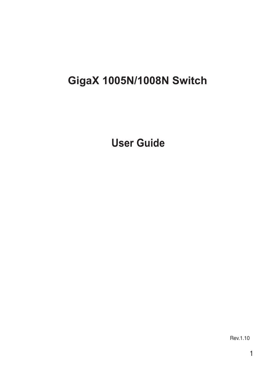 User guide | Asus GigaX1008N User Manual | Page 2 / 60