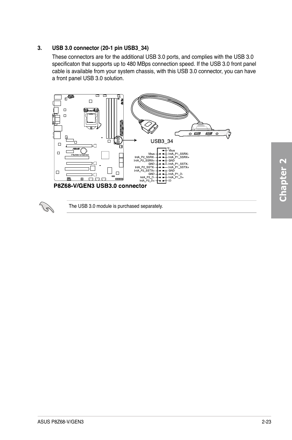 Chapter 2 | Asus P8Z68-V/GEN3 User Manual | Page 41 / 146