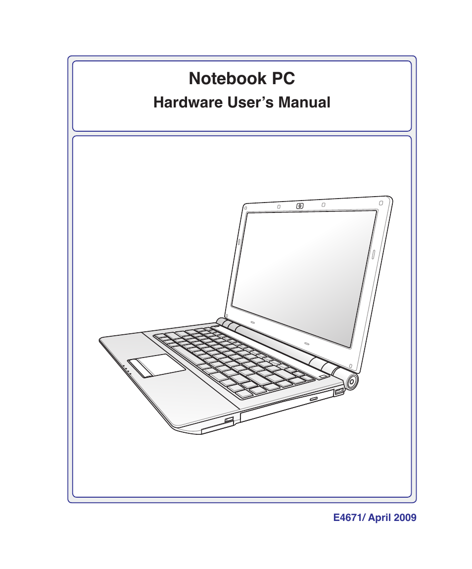 Asus U81A User Manual | 88 pages