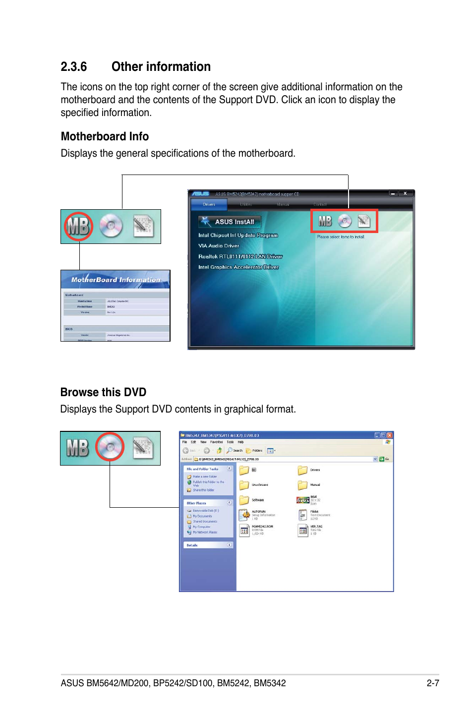 6 other information, Other information -7 | Asus BP5242 User Manual | Page 23 / 35