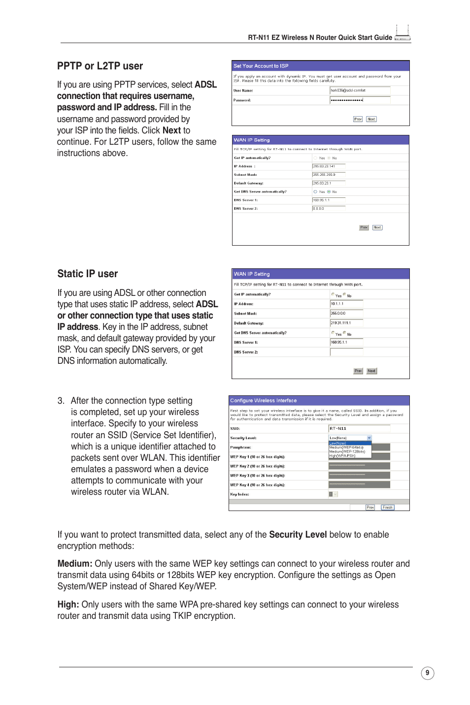 Asus RT-N11 User Manual | Page 10 / 109