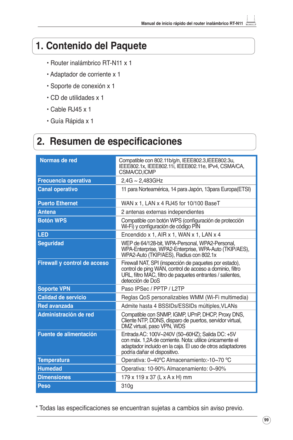 Asus RT-N11 User Manual | Page 100 / 109