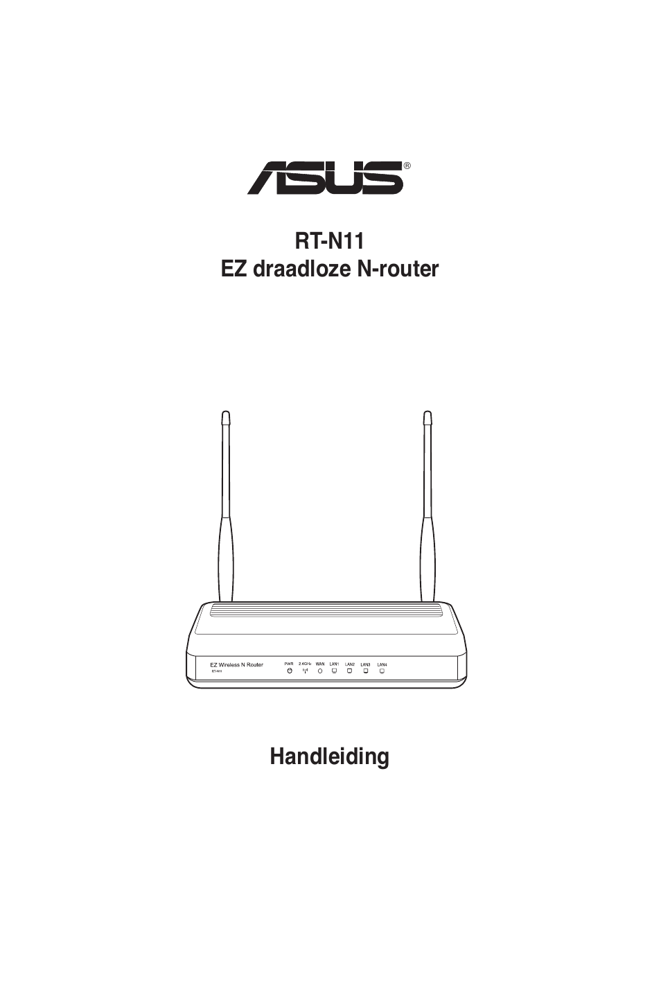 Handleiding rt-n11 ez draadloze n-router | Asus RT-N11 User Manual | Page 14 / 109