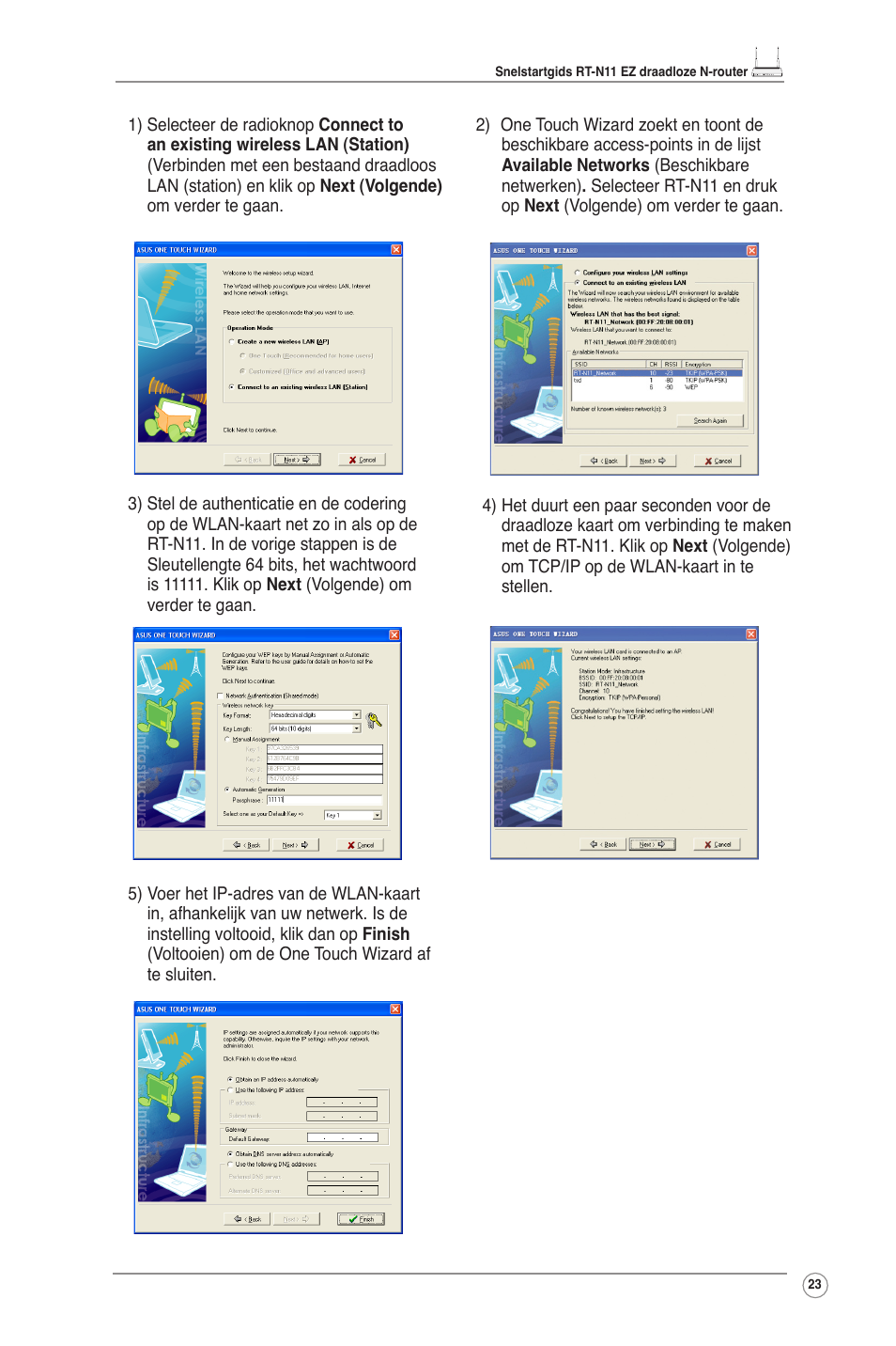 Asus RT-N11 User Manual | Page 24 / 109