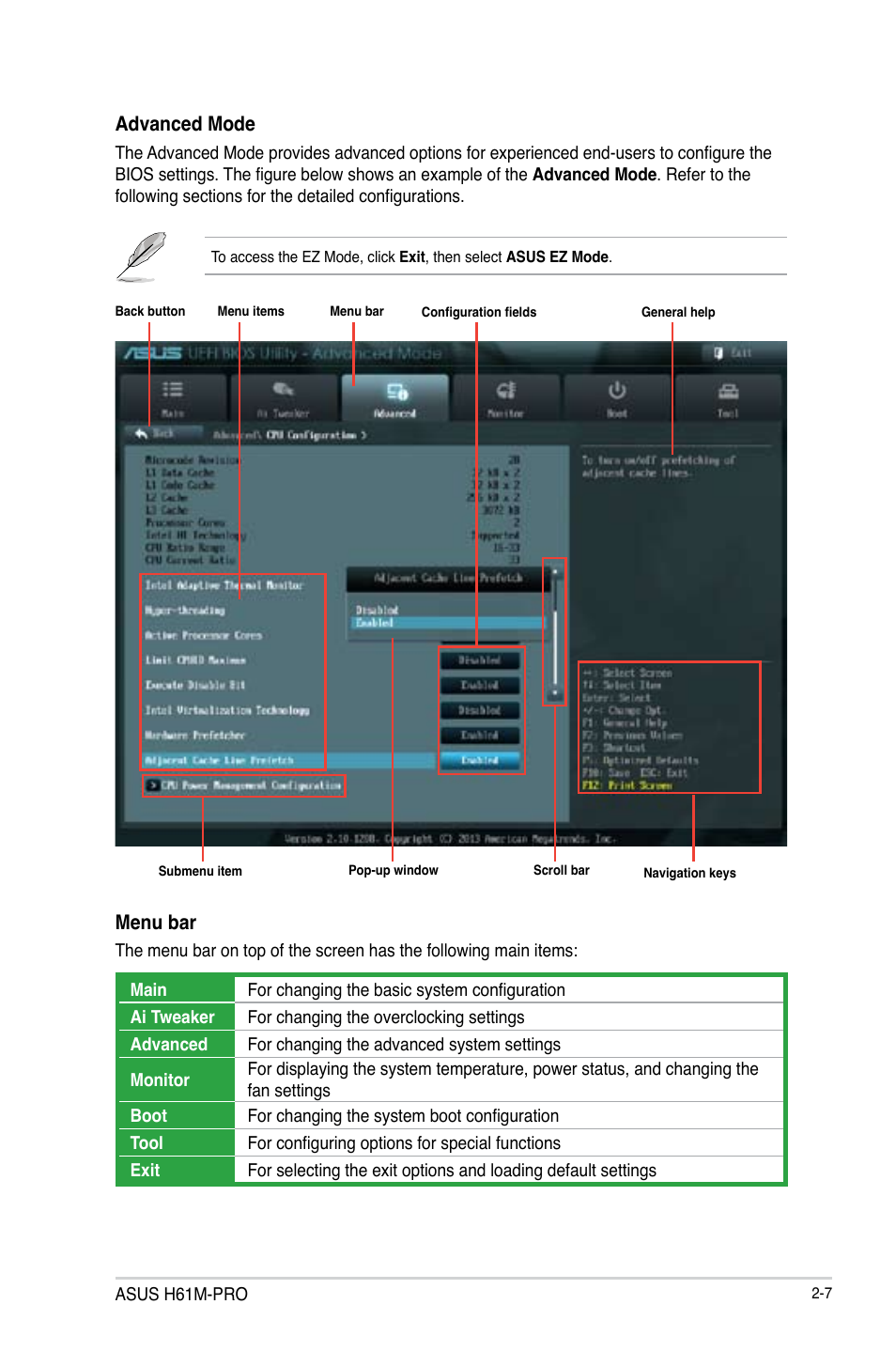 Asus H61M-PRO User Manual | Page 35 / 64